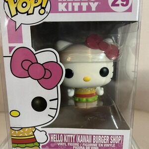 Hello Kitty #29 Kawaii Burger Shop‎ Funko Pop New with protector